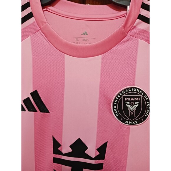 Lionel Messi (Adidas)-(Inter)-(Miami)-(Pink)-(Jersey)-(New)-(Size:XL)-$100.00 - Picture 9 of 11